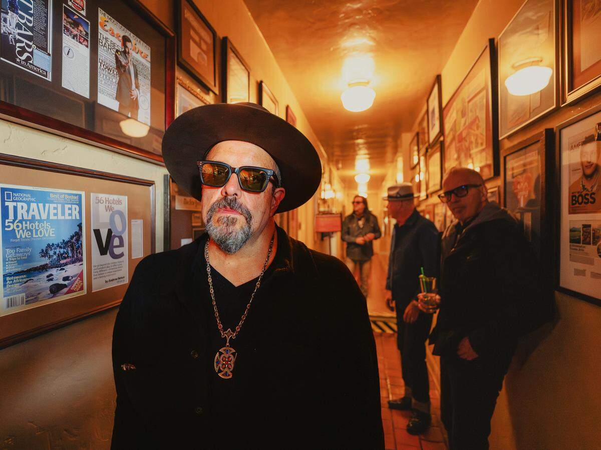 The Mavericks, including the late Raul Malo, with Eddie Perez, Jerry Dale McFadden and Paul Deakin in the background, recorded one of our music writer’s favorite classic Christmas albums. Malo also recorded a solo Christmas album that also is a favorite.