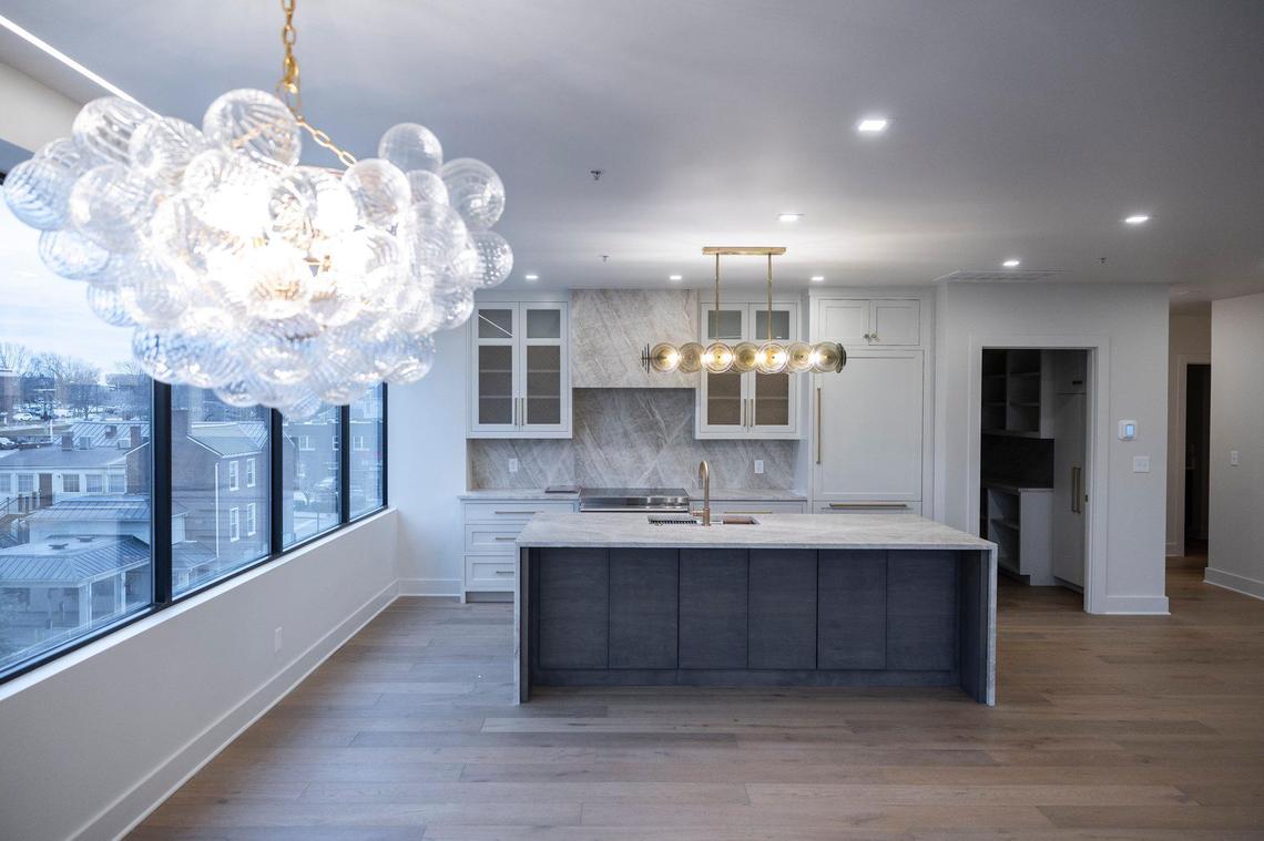 The Vine will offer 21 condos, including the penthouse. Most are already sold; five two-bedroom, two bath units are available as well as the three-bedroom, three-and-a-half bath penthouse on the 9th floor, which is listed for $2.95 million.