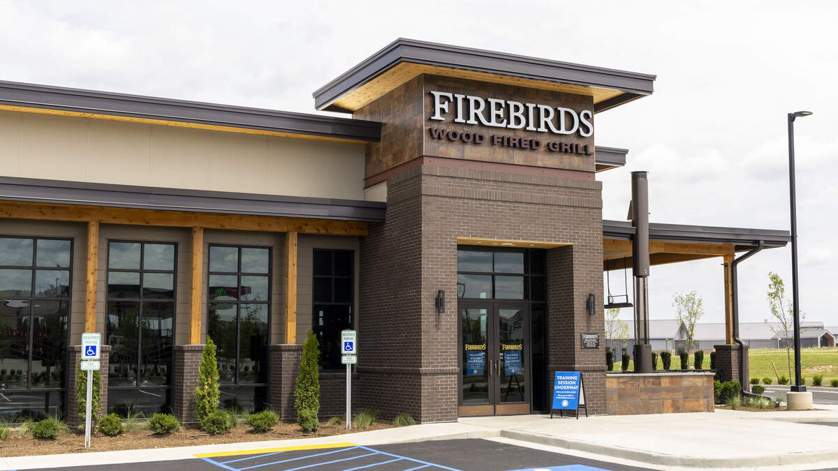 Firebirds Wood Fired Grill, a new contemporary restaurant, is opening June 16 in Hamburg, in front of Cabela’s and near Costco. Photographed Thursday, June 11, 2026 in Lexington, Ky.