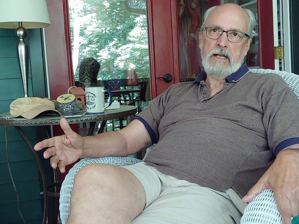 Today Scott Mello is a retired attorney in Frankfort, but in 1969 he was part of the scene at Woodstock.