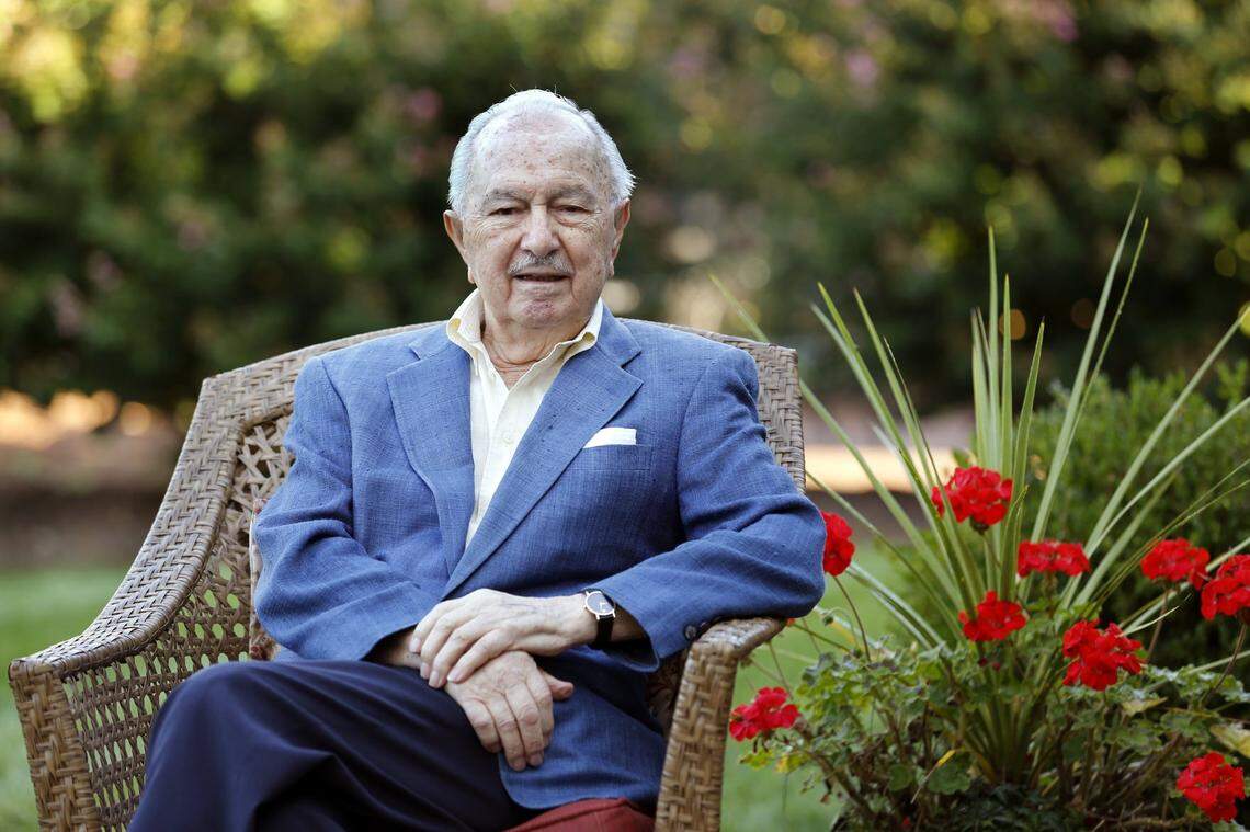 Stanley Demos, who owned the Coach House for years, photographed in Lexington, Ky., Friday, September 27, 2013. Demos owned the popular Coach House for decades, and seven other people have tried to make a go at that location, and failed. The Coach House building was torn down and is now a Cookout fast food location.