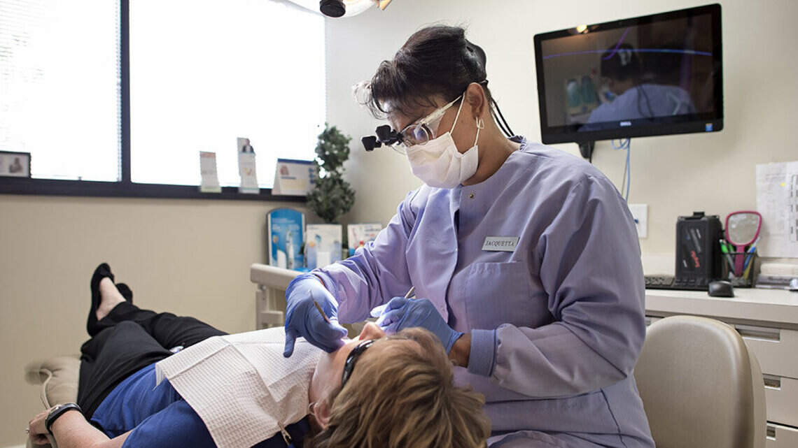 Dental hygienist enjoys patient interaction, teaching proper oral health