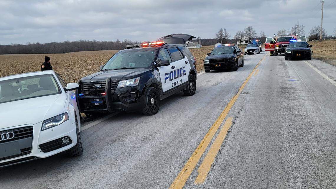 Ohio police arrested a man who stole an Audi with a passenger still inside, cops say.