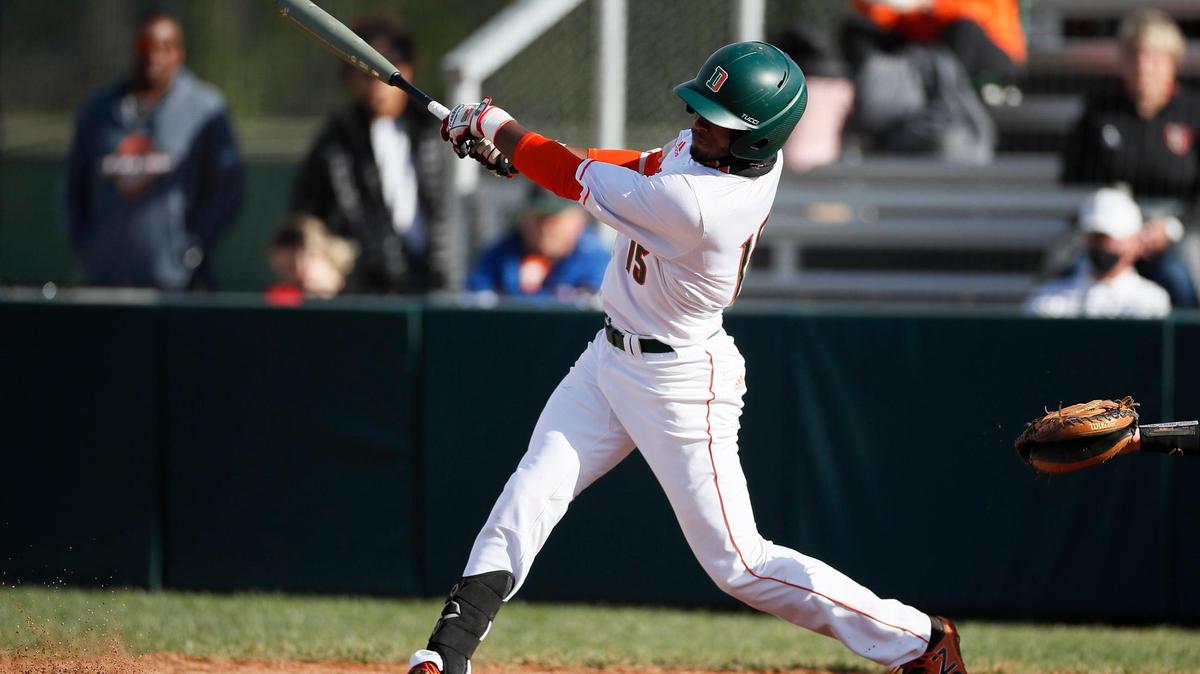 Julius Scearce of Frederick Douglass bats during a game against Sayre.