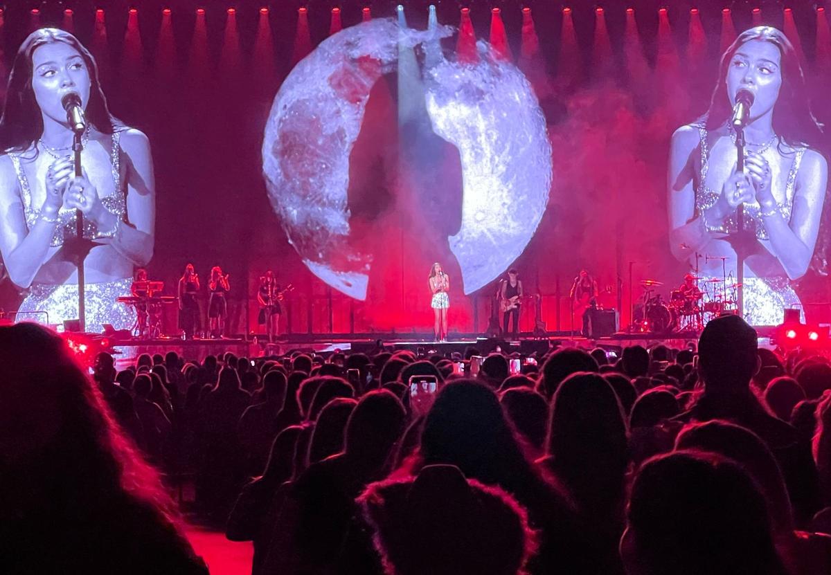 Olivia Rodrigo’s eight-member team performed for fans during her sold-out concert at Rupp Arena on July 24, 2024, in Lexington, Ky.