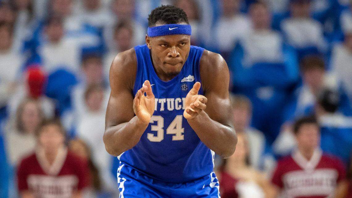 Oscar Tshiebwe and Kentucky will be hoping for the Wildcats’ first national title since 2012.