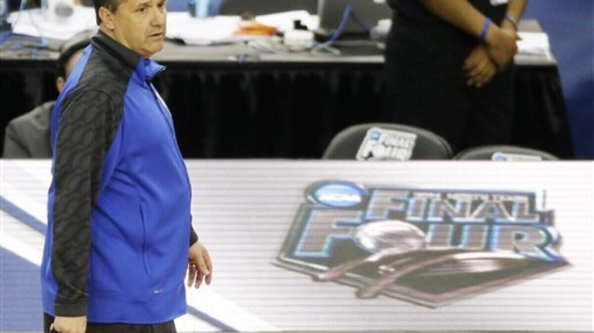NCAA Kentucky Final Four Basketball