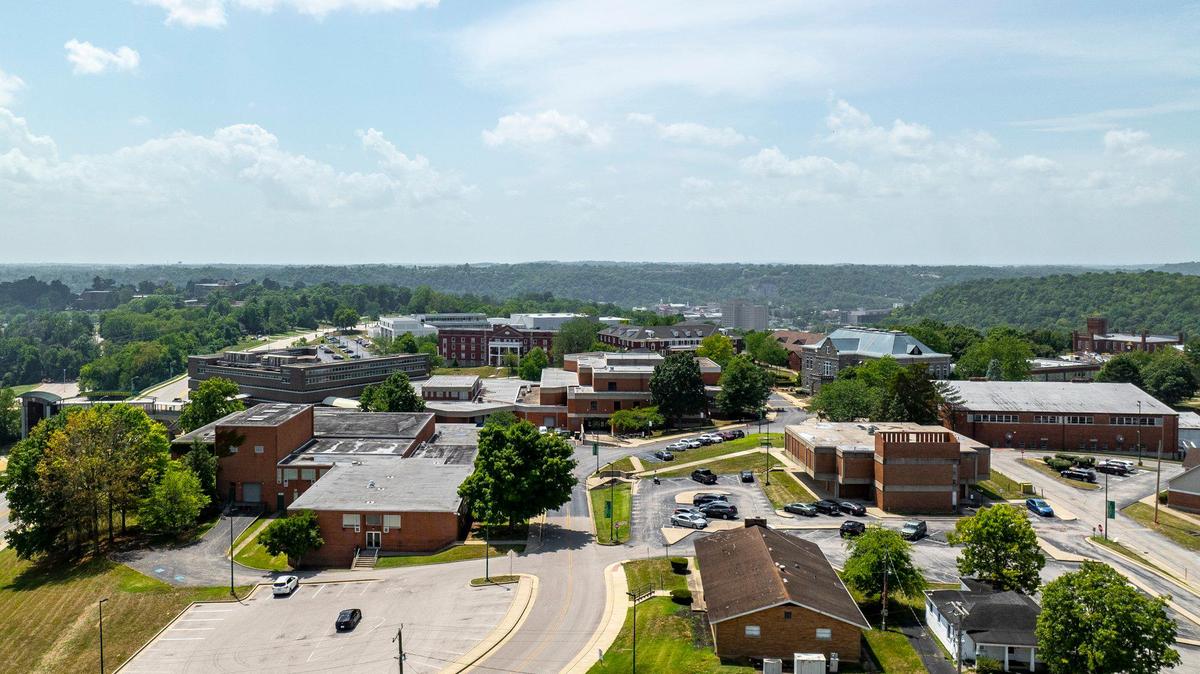 The Kentucky State University campus is photographed Thursday, Aug. 1, 2024, in Frankfort, Ky. Koffi Akakpo has also worked to launch several new educational programs, including an engineering degree and a fully virtual degree program, that includes psychology, nursing and cybersecurity since he was appointed president of the school on July 1, 2023.