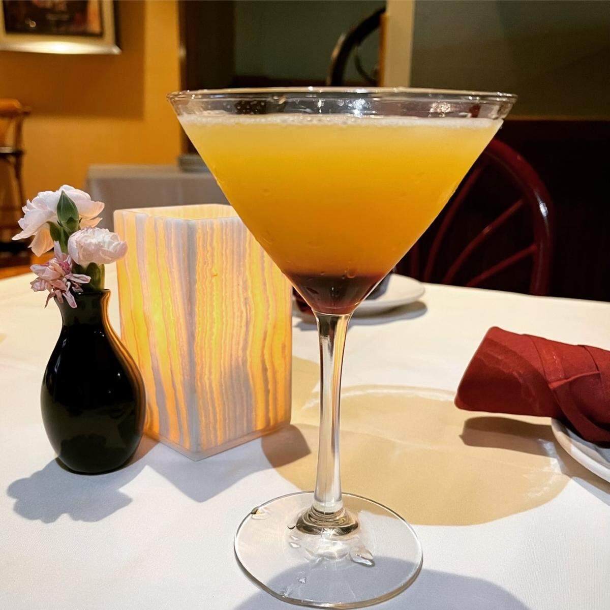Bulleit Barrel Ginger Sour at Giuseppe’s