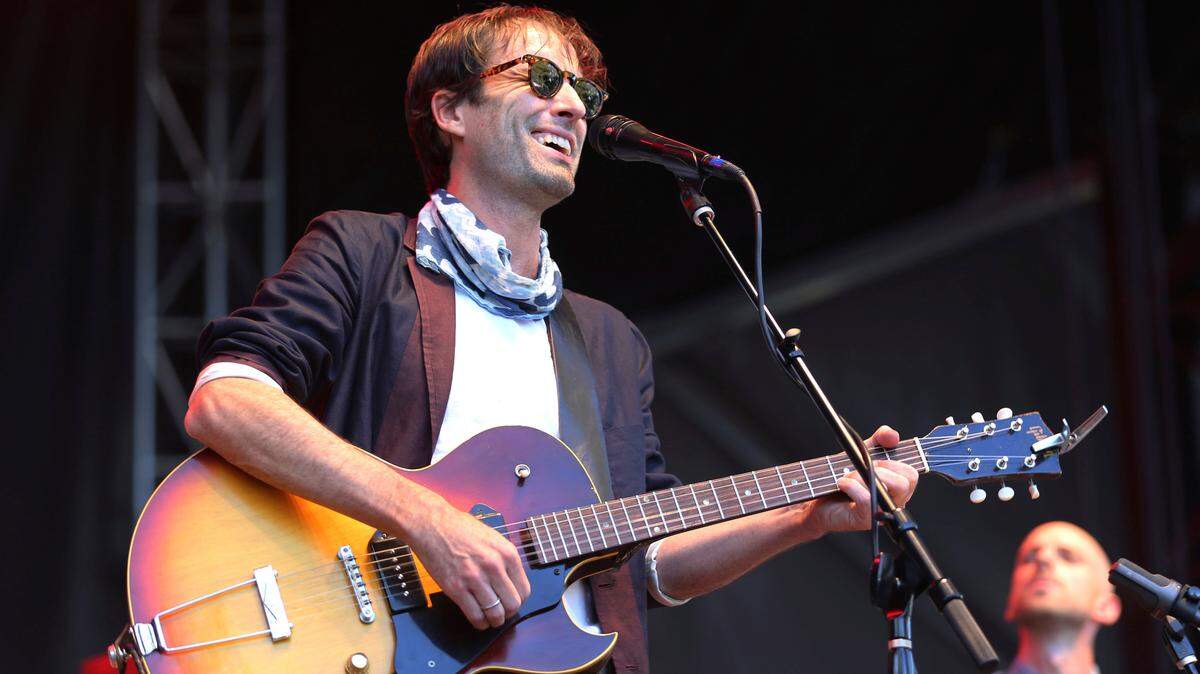 Andrew Bird performs on day two of the inaugural 2017 Arroyo Seco Music Festival in Pasadena, Calif. The indie rocker will help close the Forecastle festival in Louisville on Sunday then play the WoodSongs Old-Time Radio on Monday with contemporary piano instrumentalist George Winston.