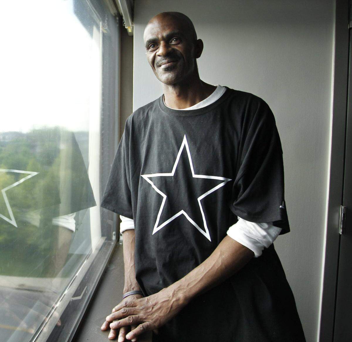 Former Kentucky player Dwight Anderson was photographed at the Herald-Leader office building on May 2, 2013. 