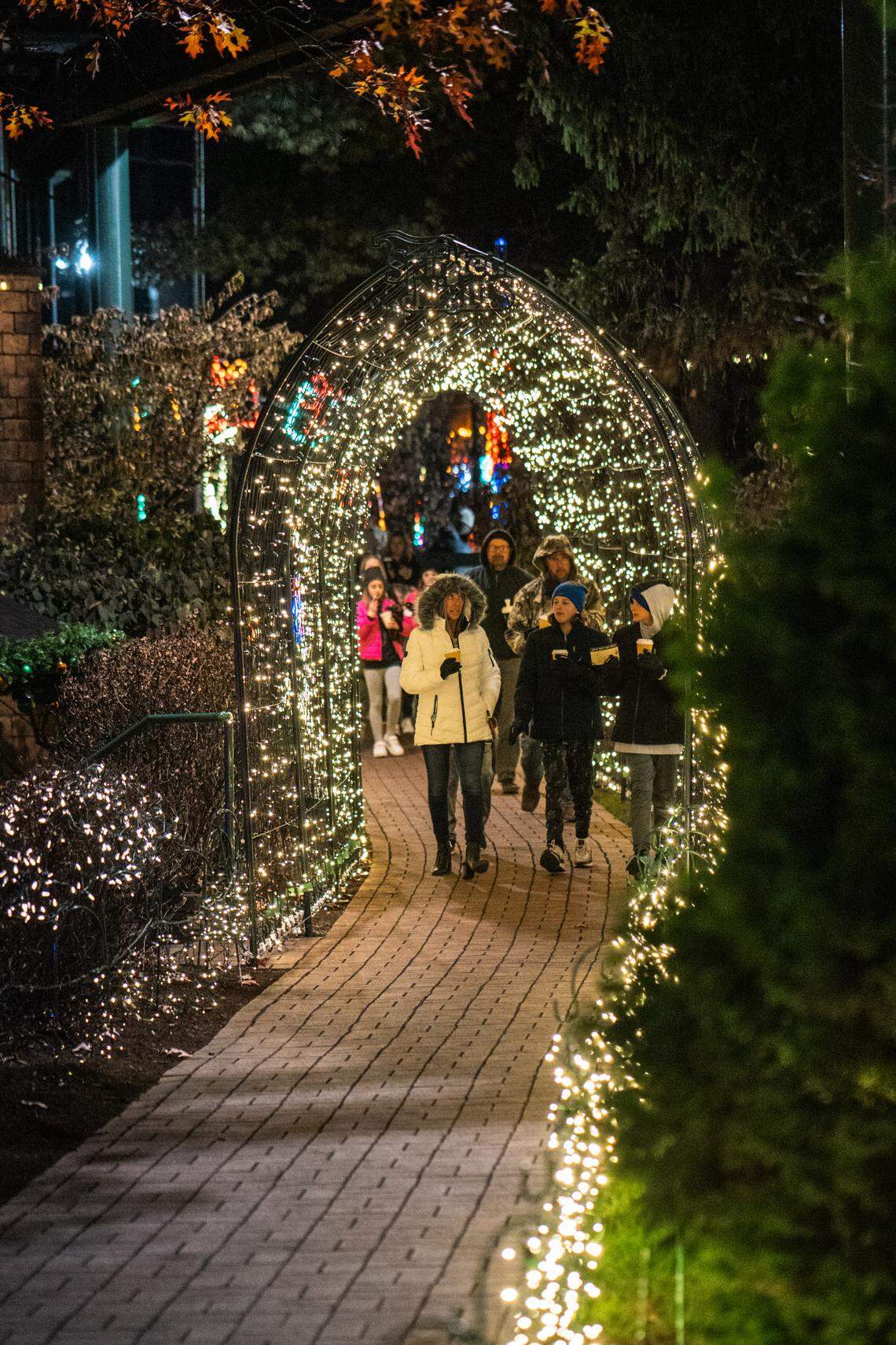Spirited Nights at Buffalo Trace Distillery features a walk-thru lights display. Reservations are required for some special events on weekends that included tastings. You can book online.