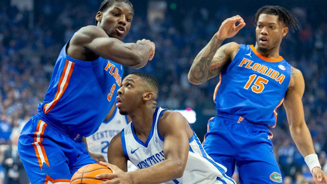 Box score from No. 10 Kentucky basketball’s 106-100 SEC-opening win over No. 6 Florida