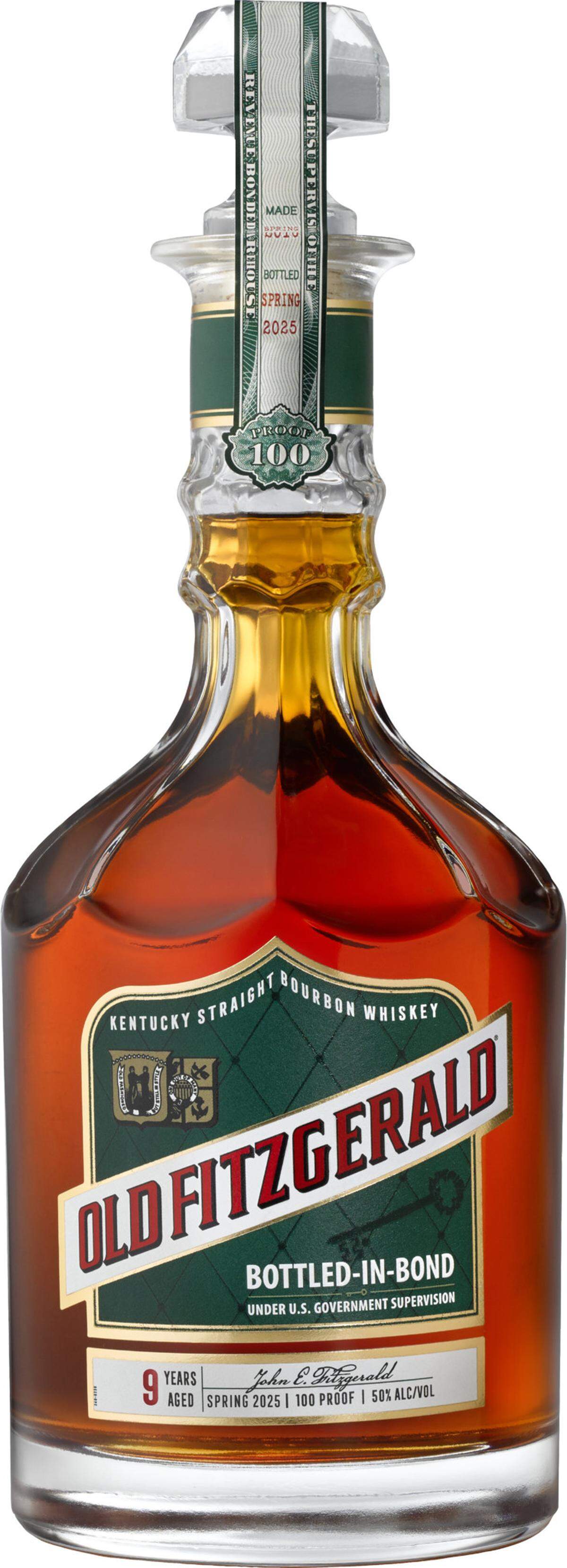 Heaven Hill has released the 2025 Spring Edition of the Old Fitzgerald Bottled-in-Bond Decanter Series, with a suggested retail price of $129.99.