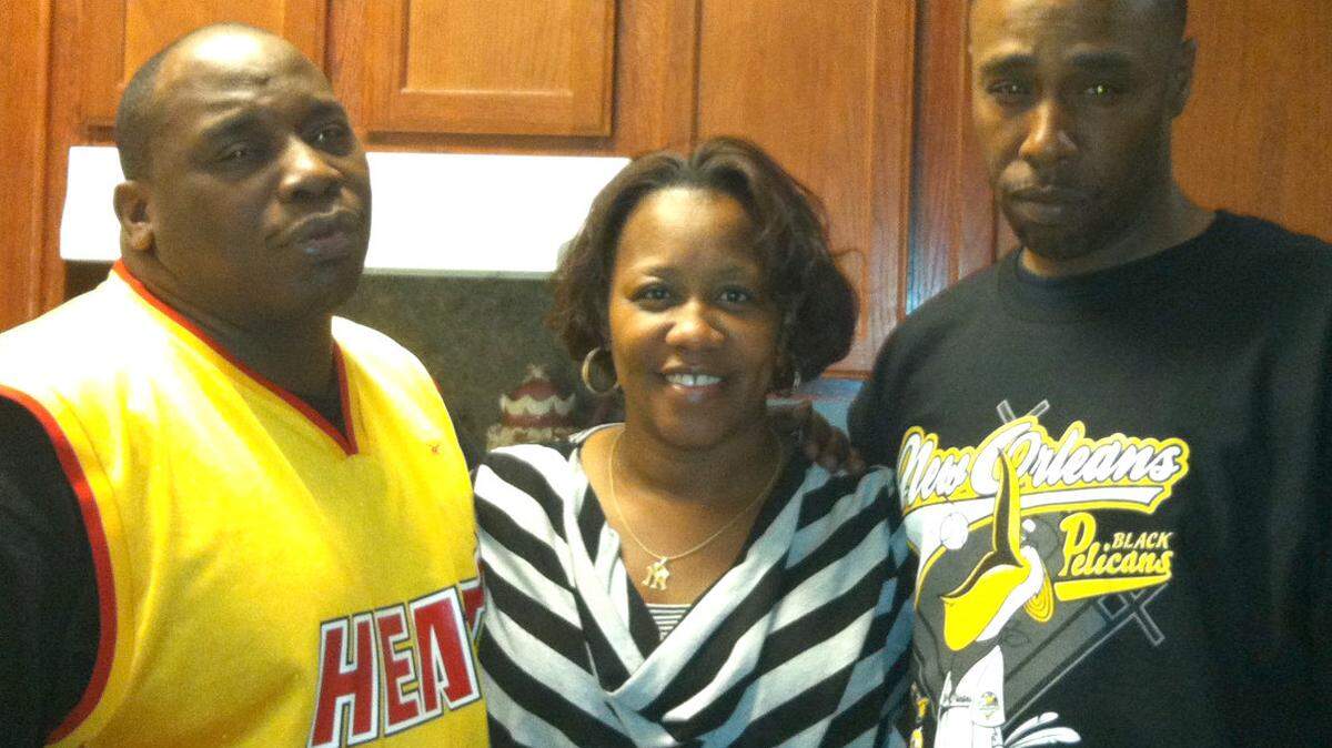 Alford Jones (left), Stephanie Glenn (center) and Anthony 'Tone' Carter (right)