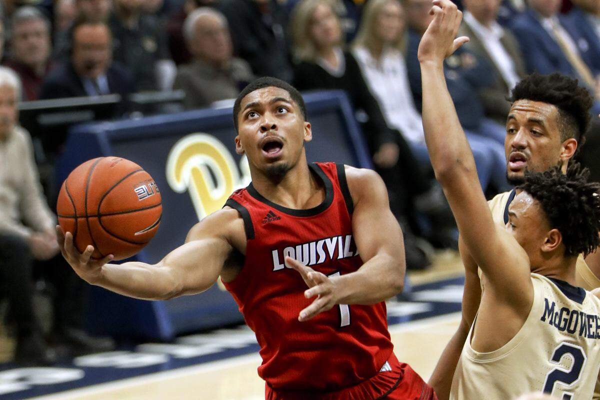 Louisville’s Christen Cunningham (1) was one of three players who departed Coach Scott Padgett's Samford program for Power Five conference programs after the 2017-18 season via the graduate-transfer rule.