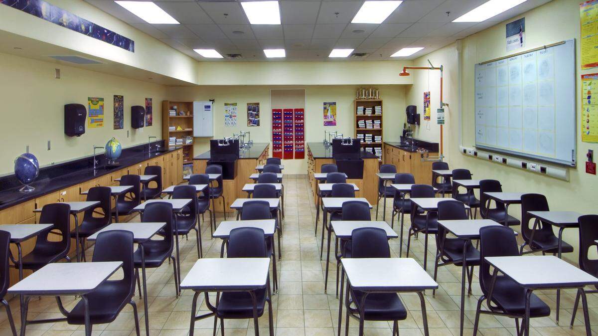 The associate principal of West Side Elementary School in Elkhorn, Wisconsin, not pictured, was falsely accused of celebrating the death of conservative activist Charlie Kirk.