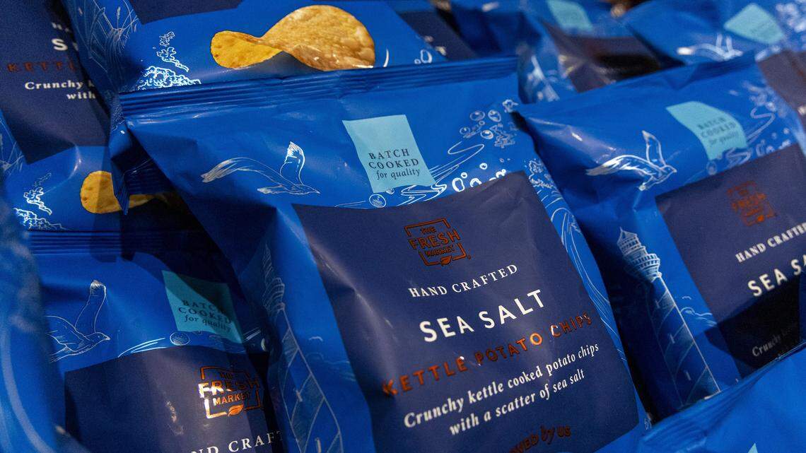 More Fresh Market brands are part of a new store design and concept for the specialty grocery store. Photographed Tuesday, Dec. 9, 2025 in Lexington, Ky. 