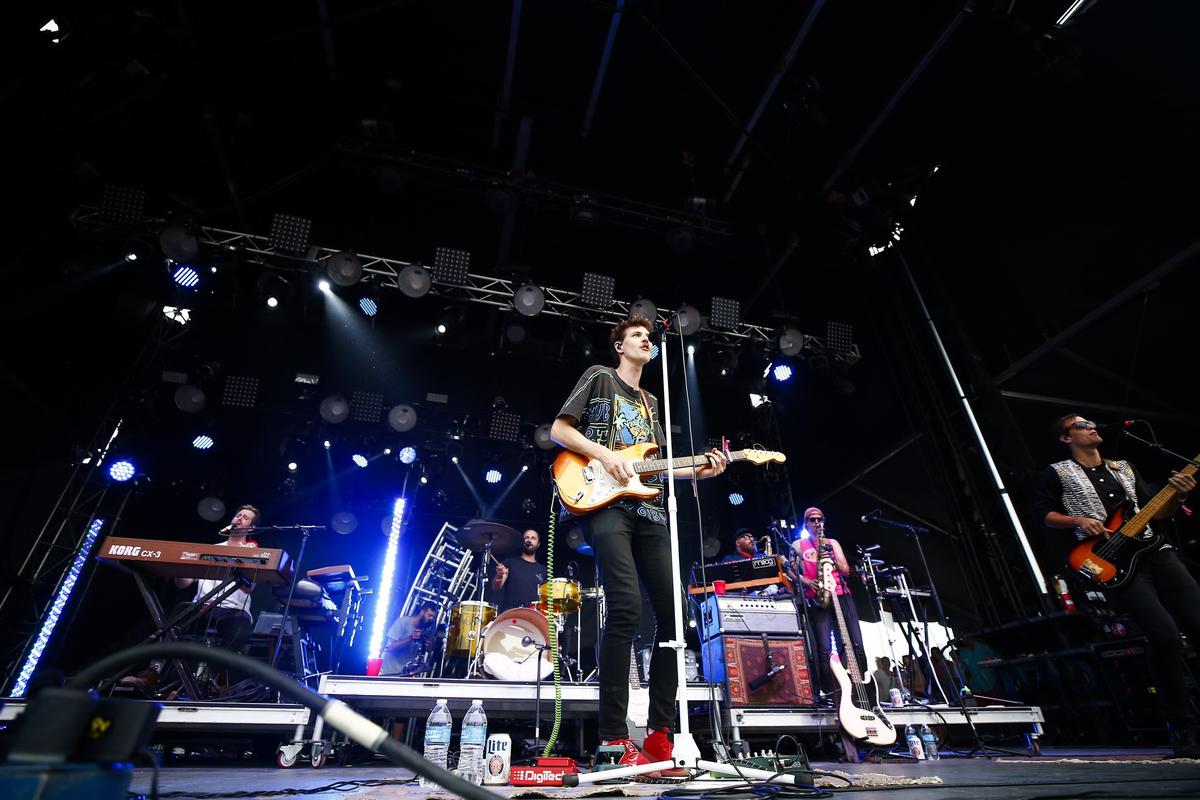 Houndmouth performed on the Mast Stage during Forecastle Festival July 14 at Waterfront Park in Louisville. The band is set to play Lexington’s Manchester Music Hall in August.