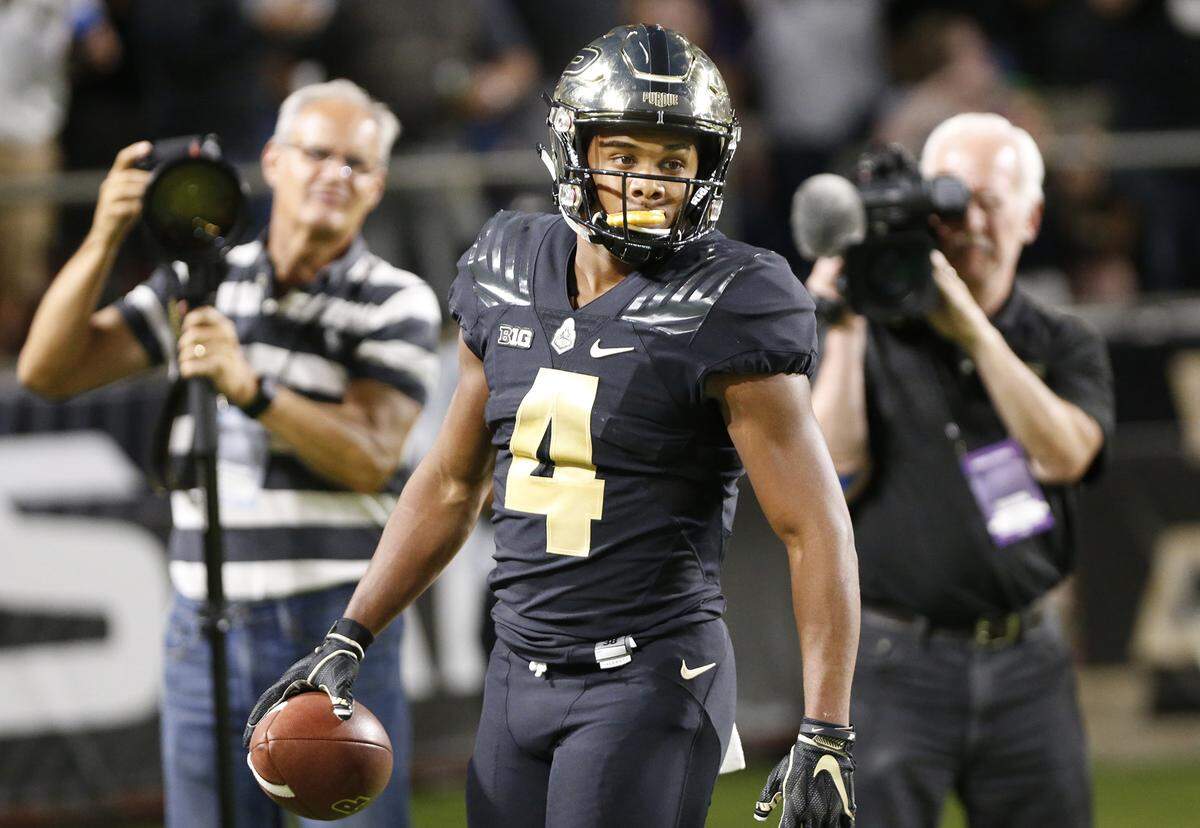 Rondale Moore, the former Trinity High School star, was a First Team AP All-America selection as an all-purpose player as a Purdue freshman in 2018.