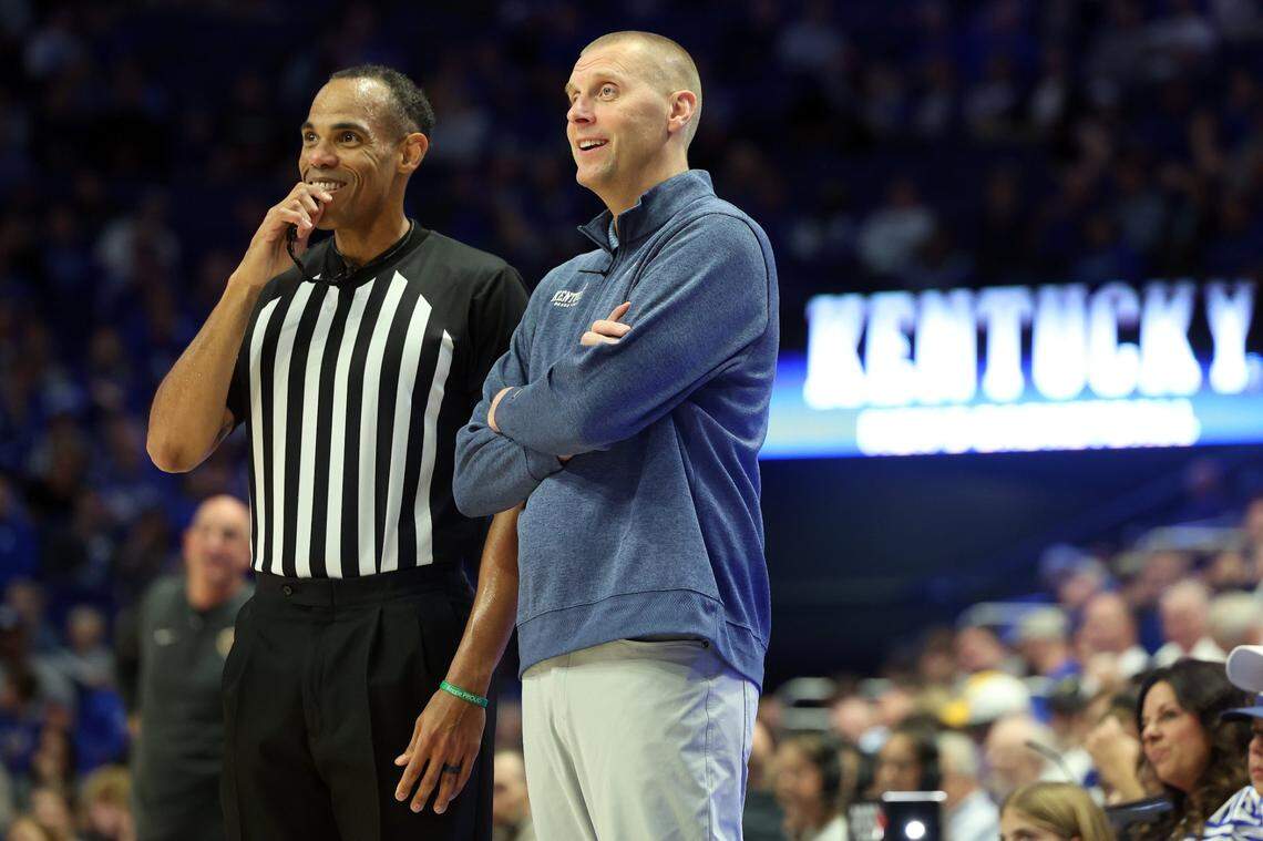 Why UK basketball coach Mark Pope stays calm with referees