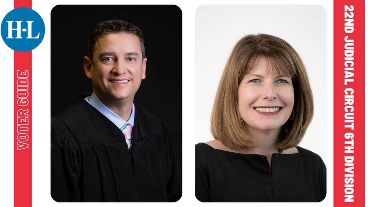 Carl Devine and Tiffany Yahr were contenders for the seat on the bench in the 22nd Judicial Circuit’s 6th Division.
