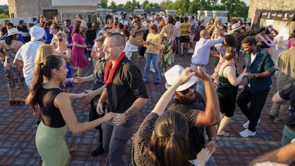The Salsa Center held an event at the Kentucky Castle in June.