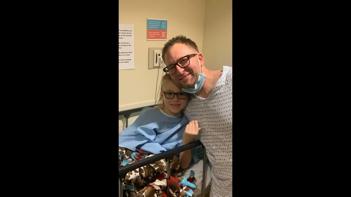 John Scott Sexton, 7, received a kidney donated by Lexington firefighter Tim Belcher. John Scott’s father Lt. Joe Sexton, also works for the fire department.