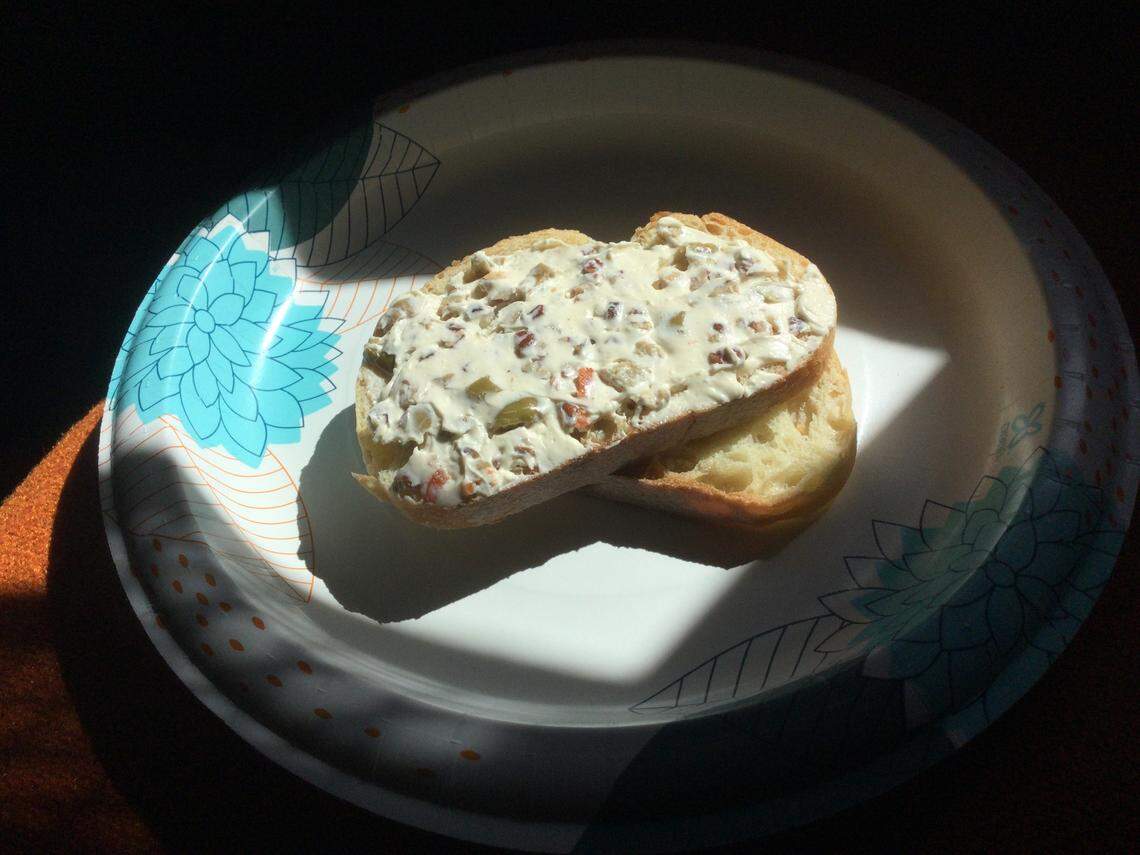 The Saratoga Restaurant’s olive nut spread is simple to make and fans loved it. You can serve it hot or cold, on sourdough or plain white bread.