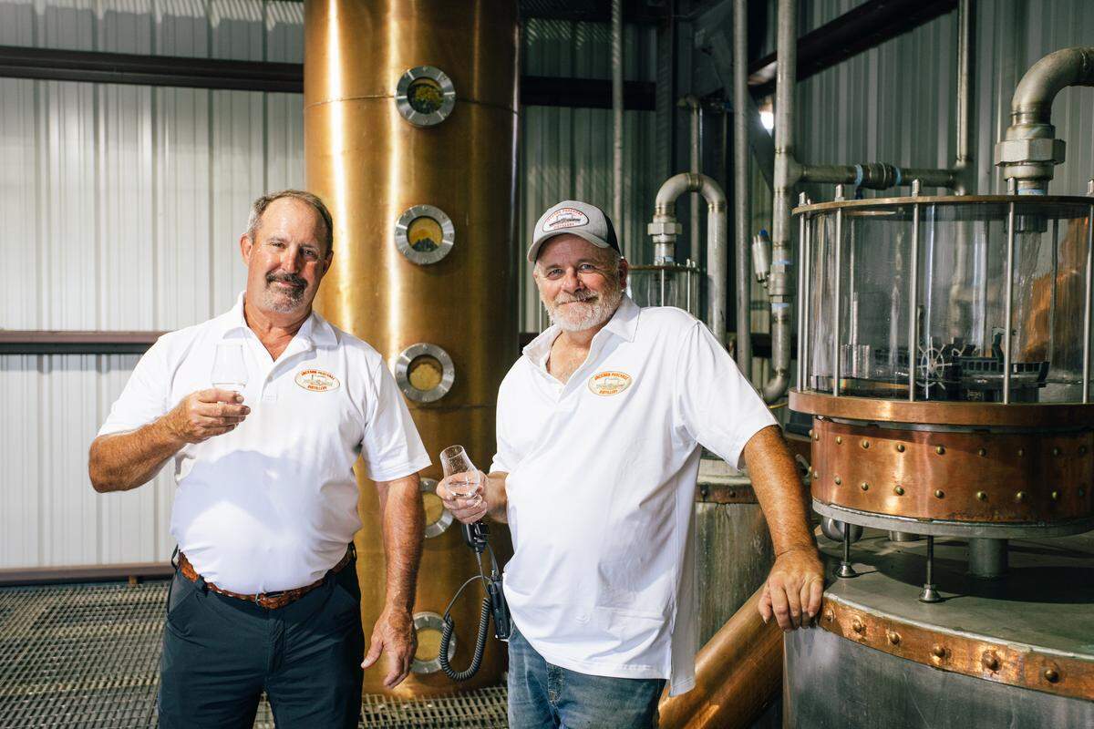 Jackson Purchase master distiller Craig Beam and assistant master distiller Terry Ballard are releasing their first new bourbon together at the Kentucky Bourbon Festival in Bardstown.
