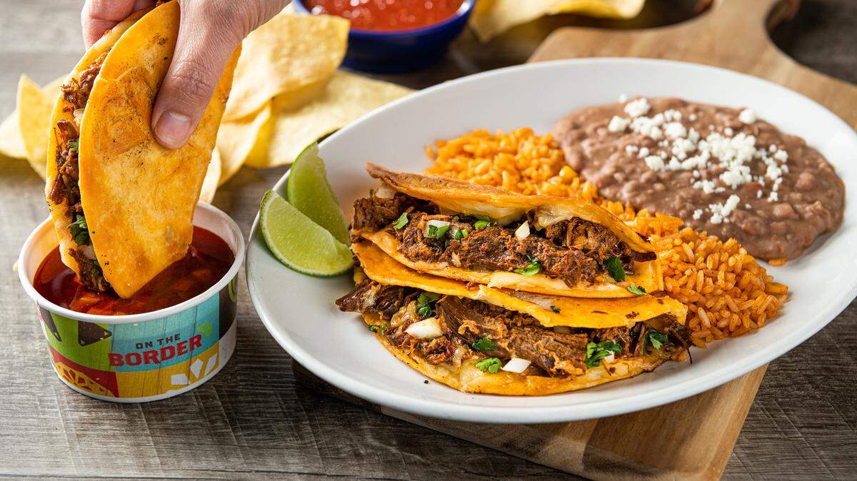 Tacos and salsa are served at On the Border, a Tex-Mex chain that closed three locations in KC last year.