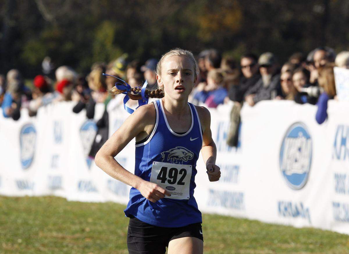 Anna Rupp won the Class A title for Lexington Christian Academy at the KHSAA Cross Country State Championships in 2018 and 2019. After a junior season sidetracked by injuries and pandemic interruptions, she is now a senior at IMG Academy in Florida.