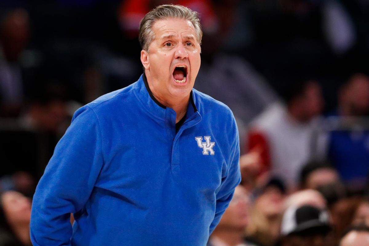 Kentucky head coach John Calipari will lead the Wildcats against the UCLA Bruins on Saturday, December 17, 2022 at Madison Square Garden in New York.