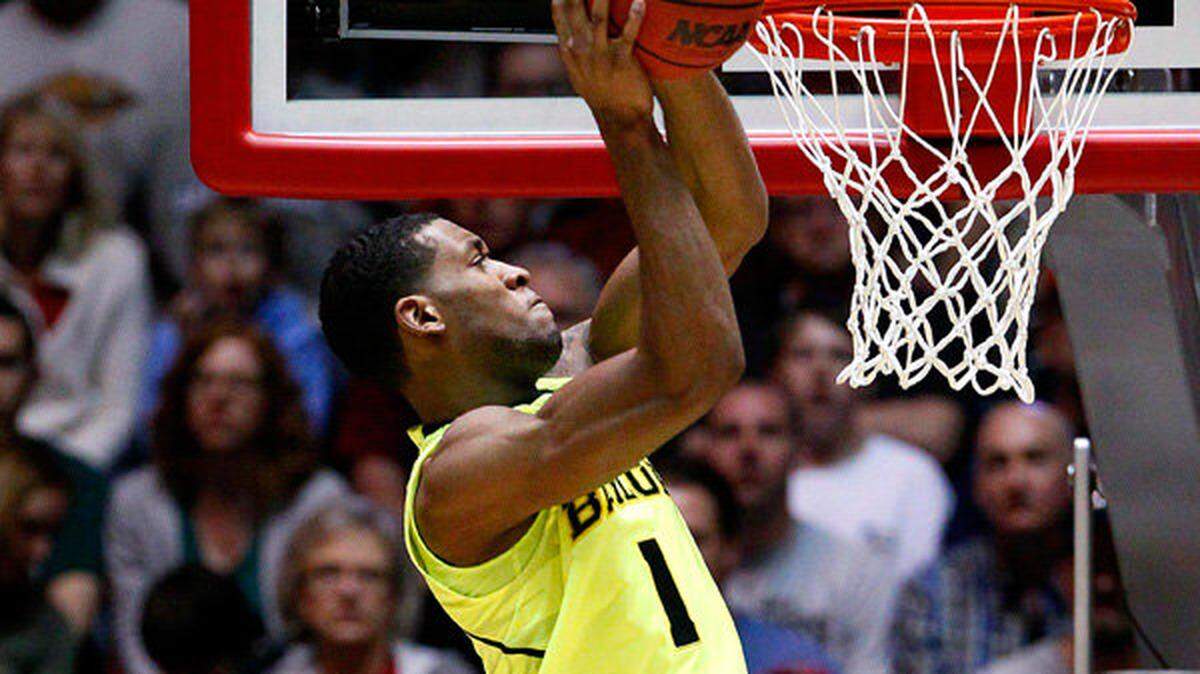 Baylor forward Perry Jones III dunks against Colorado during the second half of an NCAA tournament third-round college basketball game on Saturday, March 17, 2012, in Albuquerque, N.M. Baylor won 80-63.
