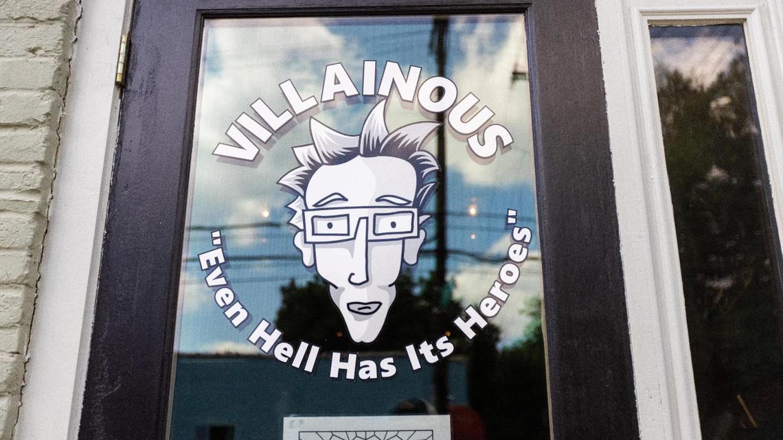 Villainous tabletop gaming pub on Jefferson Street salutes the evil in fictional characters.