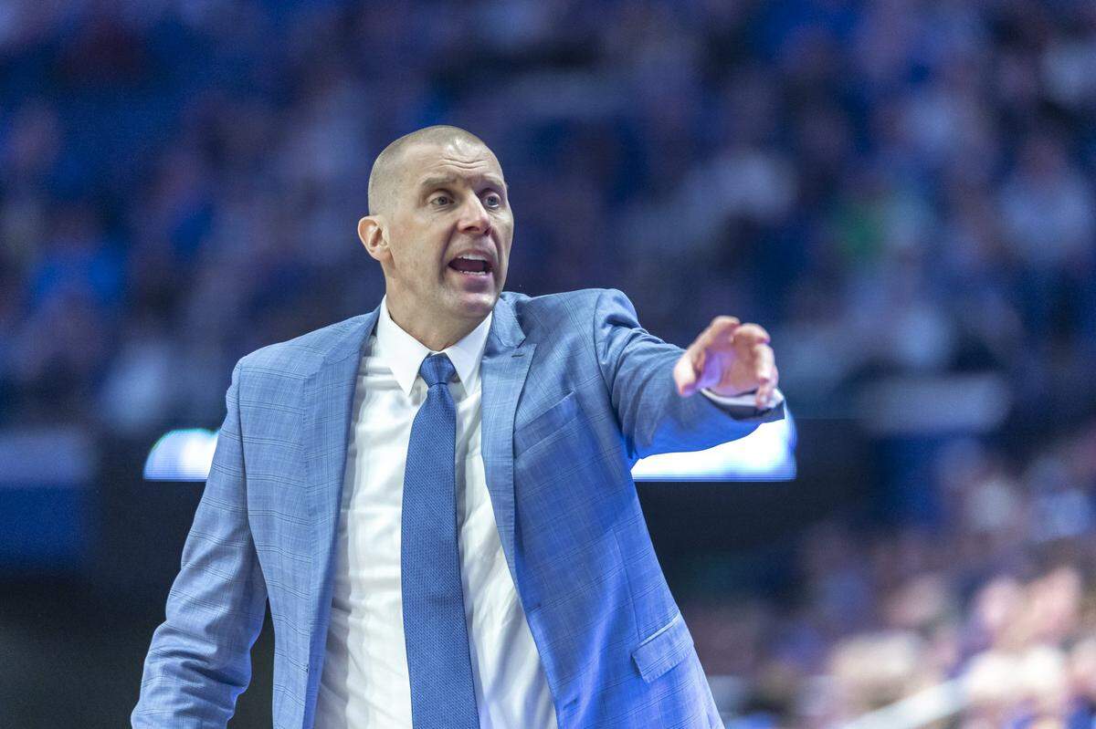 Kentucky coach Mark Pope will lead the Wildcats into men’s NCAA Tournament play for the first time when the Midwest Regional’s No. 3-seeded Wildcats face No. 14 seed Troy.