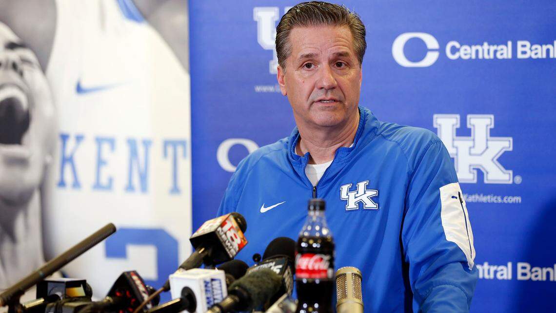The possibility of legal gambling on Kentucky games does not alarm Coach John Calipari