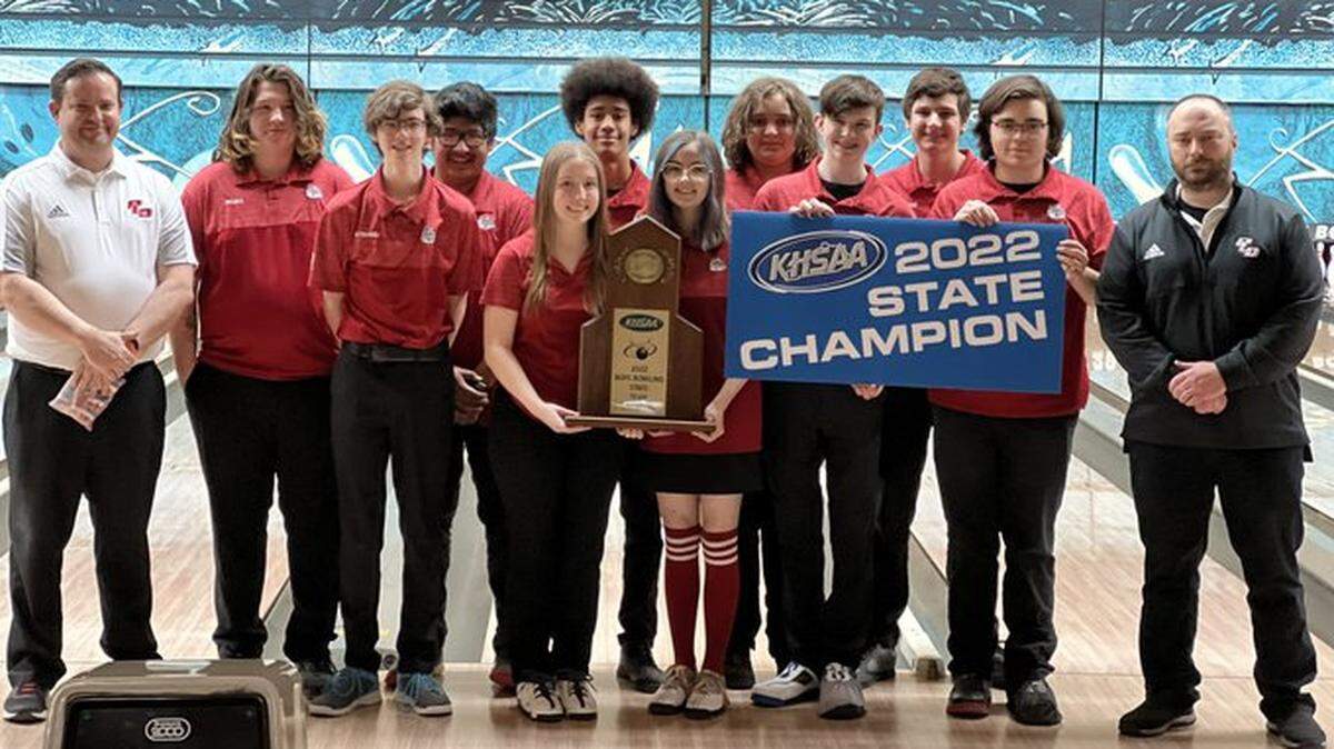Paul Laurence Dunbar won the boys’ state championship and boys’ singles title on Tuesday, both firsts for the school in bowling.
