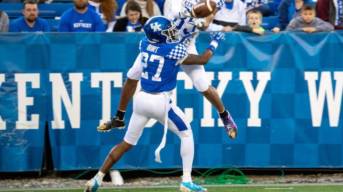 ‘I got a little rhythm to me.’ UK’s only experienced cornerback ready to emerge.
