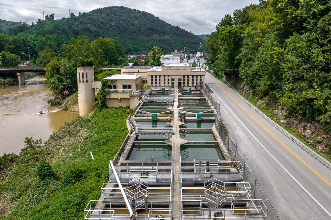 The Hazard Water Plant is located at 601 E Main St in Hazard, Ky. Tuesday, Aug. 2, 2022
