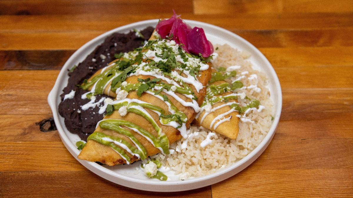 served at the new La Taquiza Mexican street food location on East Main Street, Nov. 17, 2022.