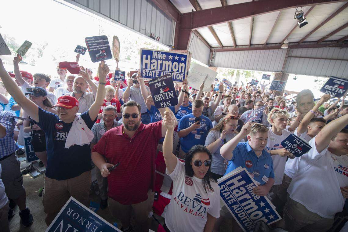 The Fancy Farm Annual Fundraising Picnic in Fancy Farm, Ky., Saturday, Aug. 3, 2019.