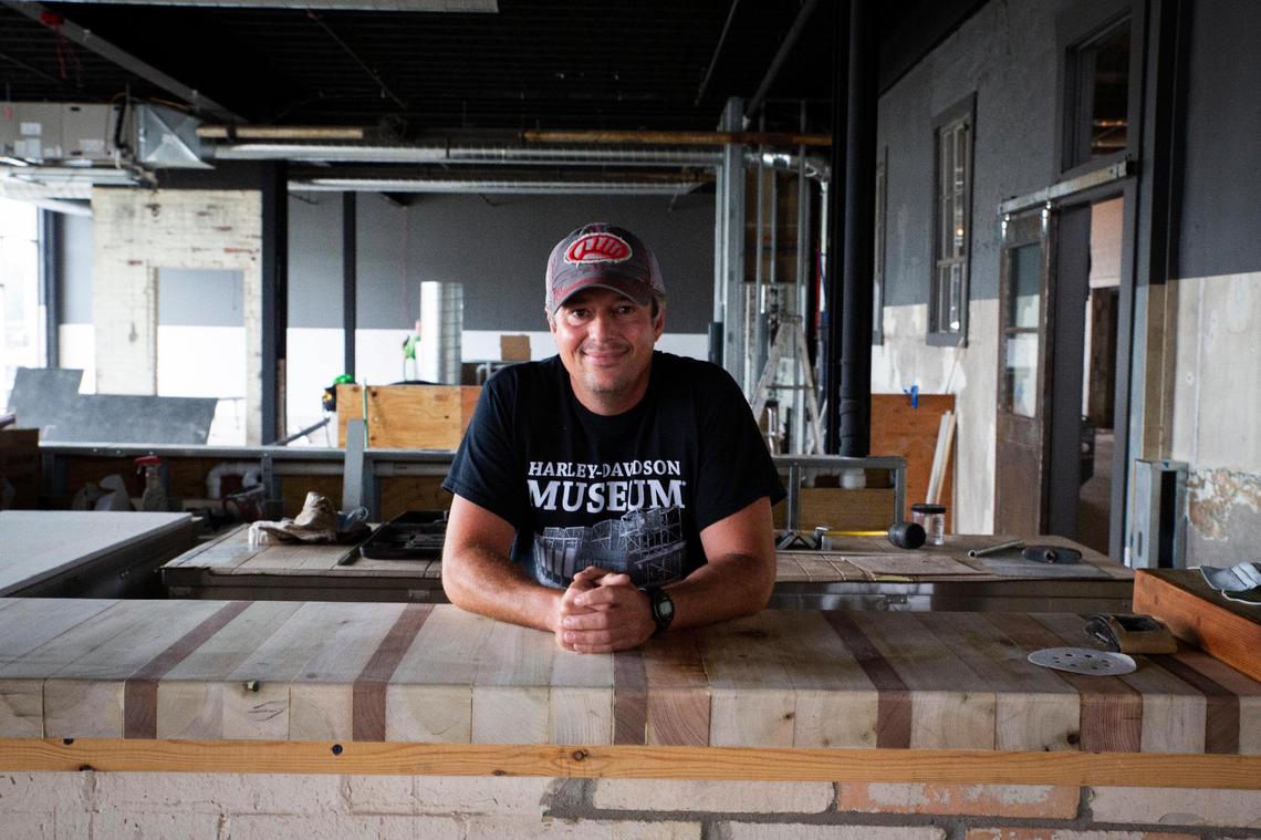 Wes Hogan is the owner of Old North Bar, which has now expanded to include Old North Kitchen with restaurant dining space.