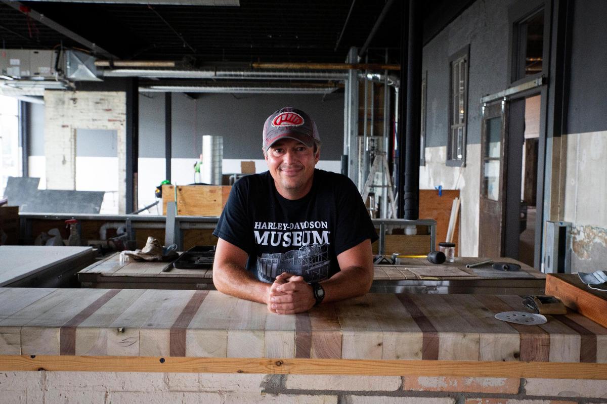 Wes Hogan is the owner of Old North Bar which will be a bar at the soon-to-open Julietta Market, located in the old Greyline Station.