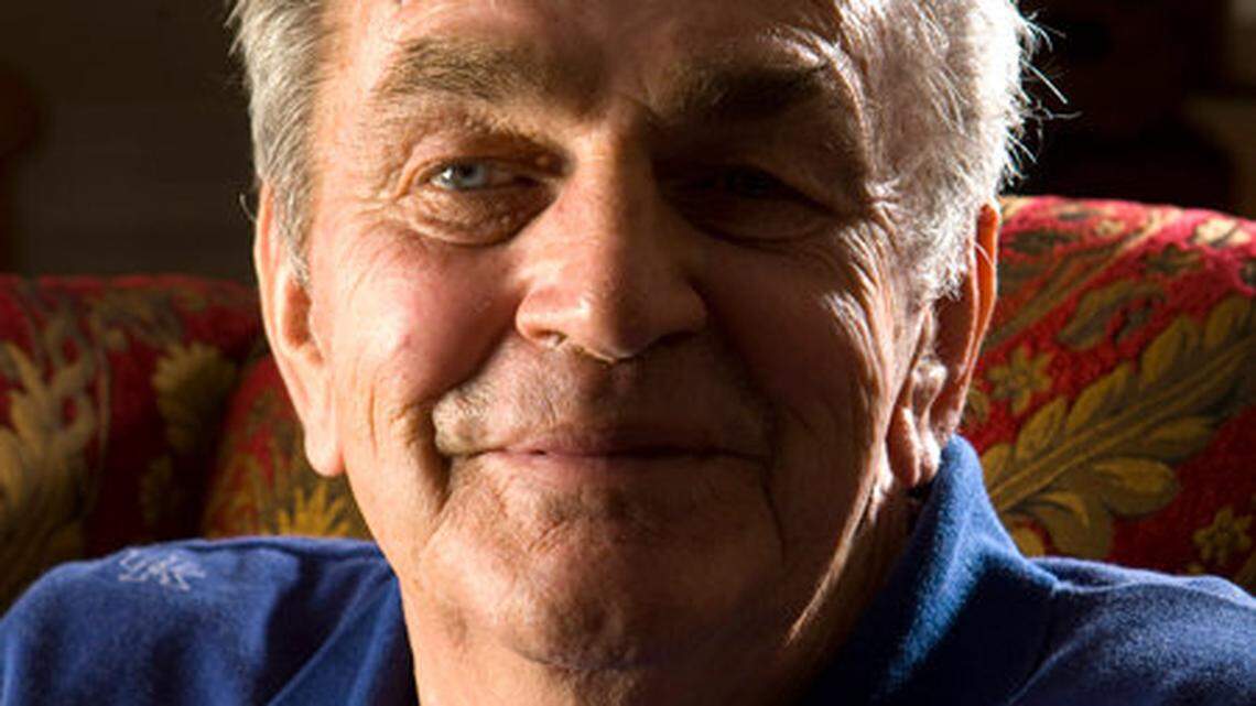 2008 file photo of former Kentucky basketball player John Crigler, a member of Adolph Rupp's championship Fiddlin Five team in 1958. Photo by Mark Cornelison | Staff