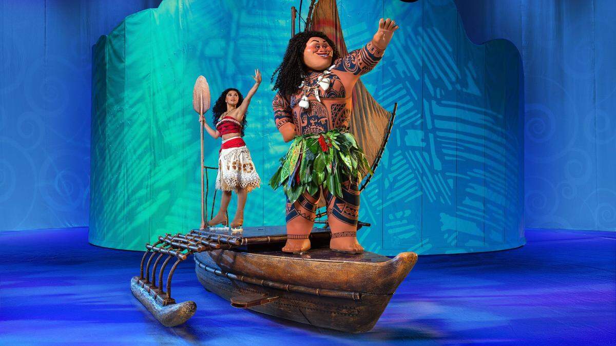 Maui and Moana are some of the beloved characters in “Disney On Ice, “Find Your Hero.”