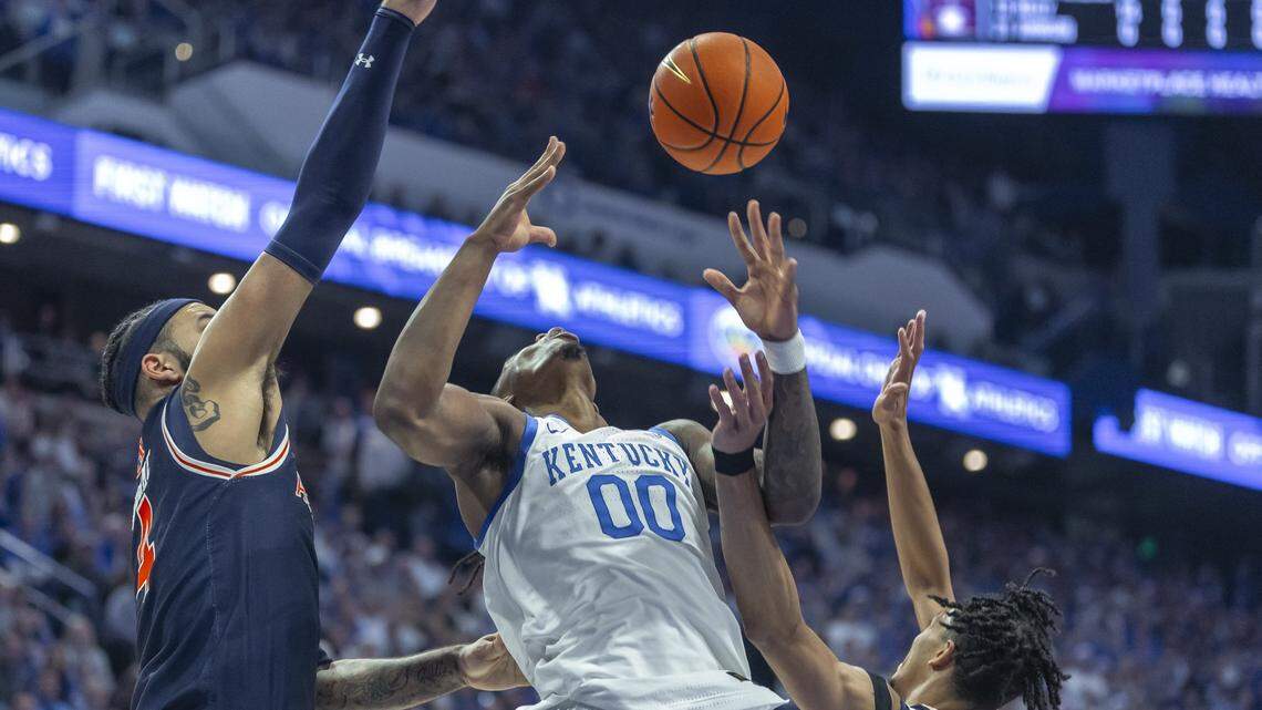 Five things you need to know from No. 17 Kentucky’s 94-78 loss to No. 1 Auburn