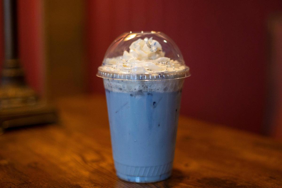 The Wolfsbane Potion, is among the many drinks available at The Creatures’ Cauldron Cafe. Coffee can be added to all the drinks they make.