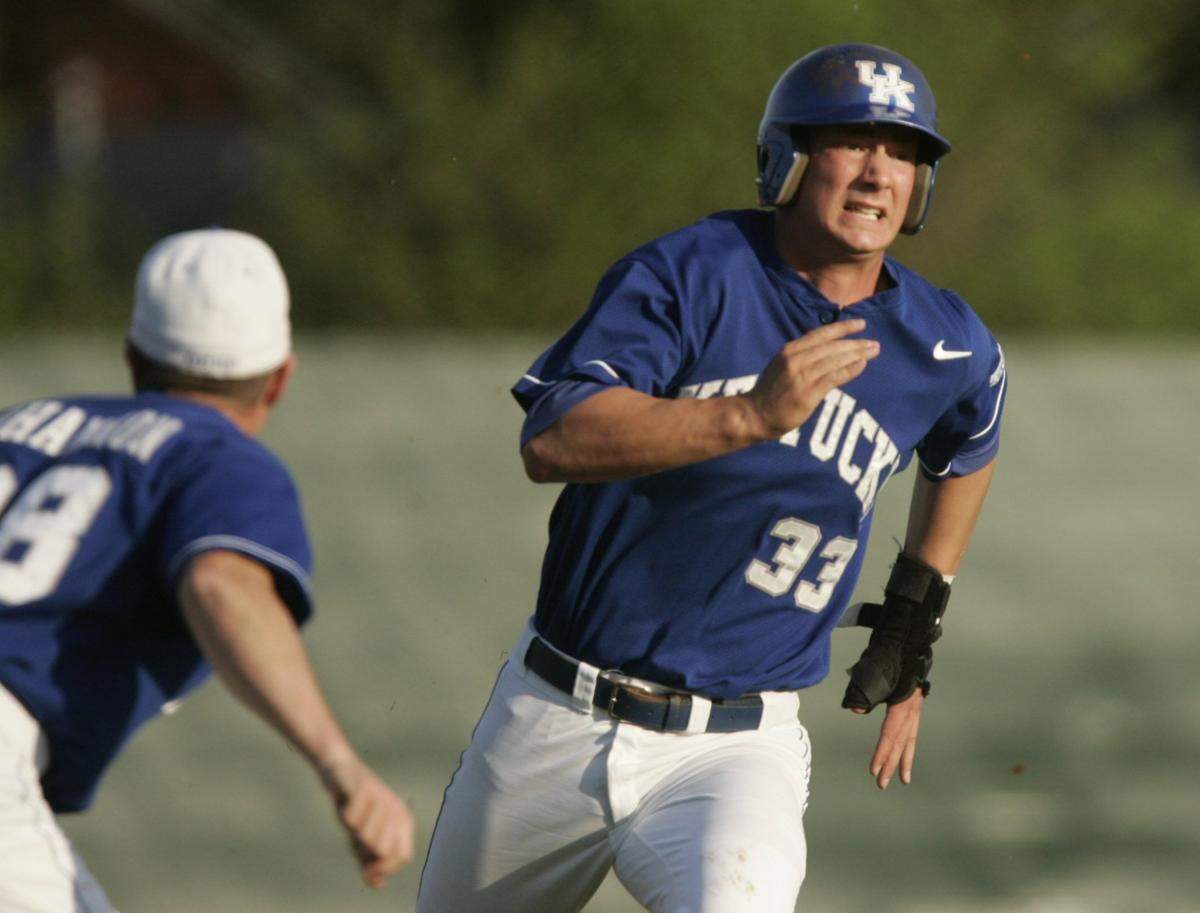 In his one season playing for Kentucky, Ryan Strieby earned SEC Player of the Year honors and led the Wildcats to a share of the 206 SEC championship.
