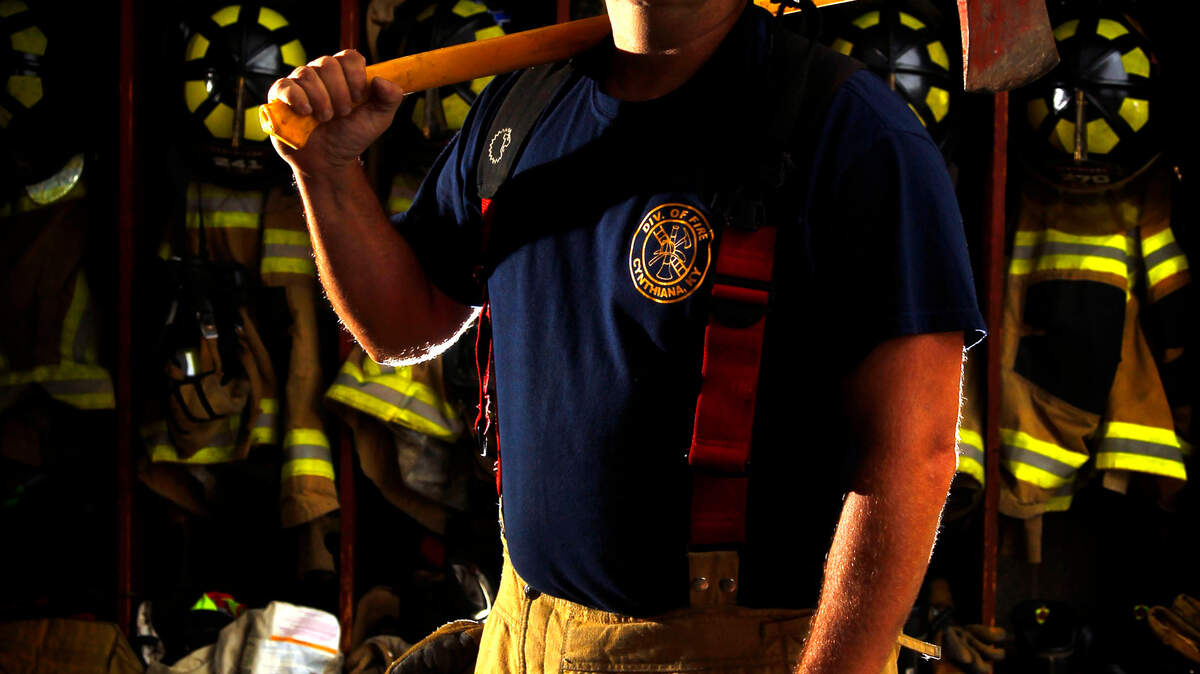 Cynthiana firefighter Andy Wigglesworth, a member of the  National Guard in Cynthiana, was deployed to Afghanistan in 2008, clearing improvised explosive devices for more than a year. 